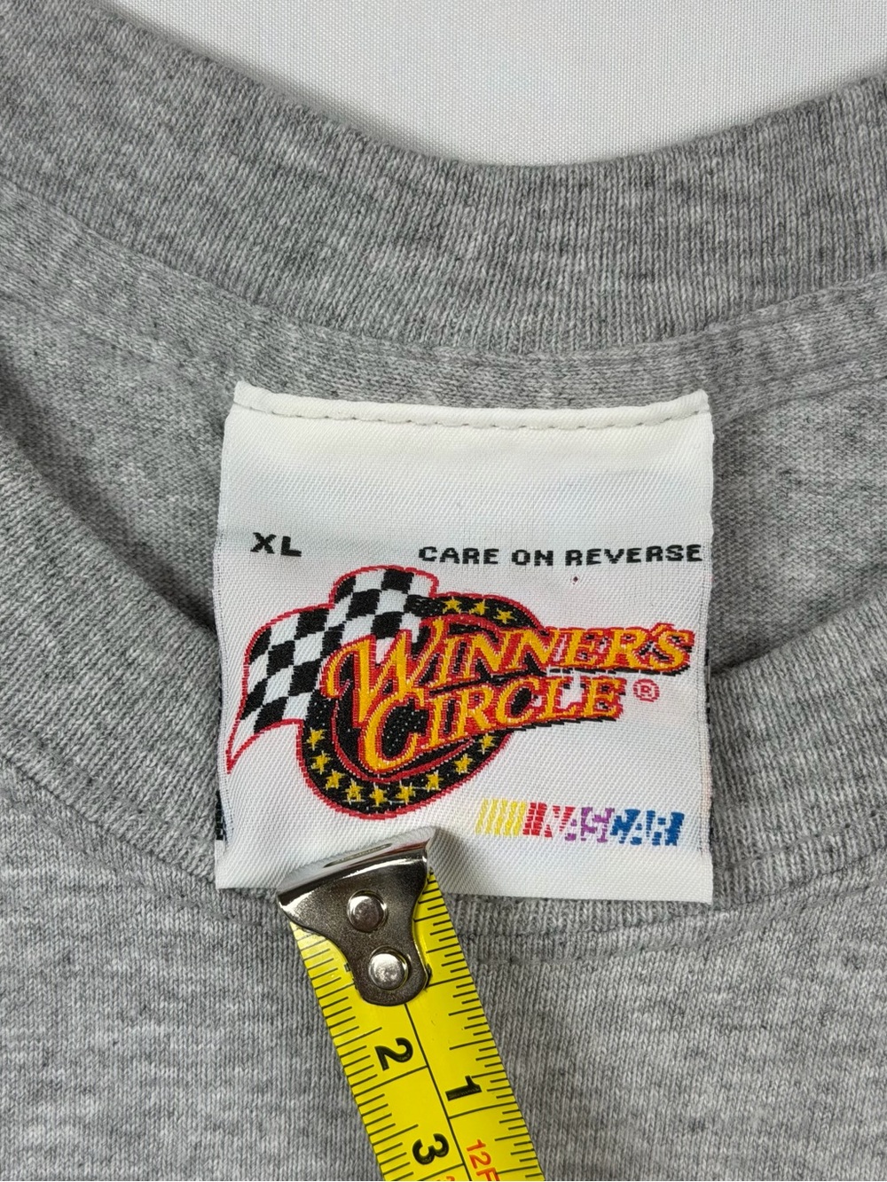 Winners Circle NASCAR Dale Earnhardt #3 Goodwrench Gray 100% Cotton Tee XL - Picture 4 of 10